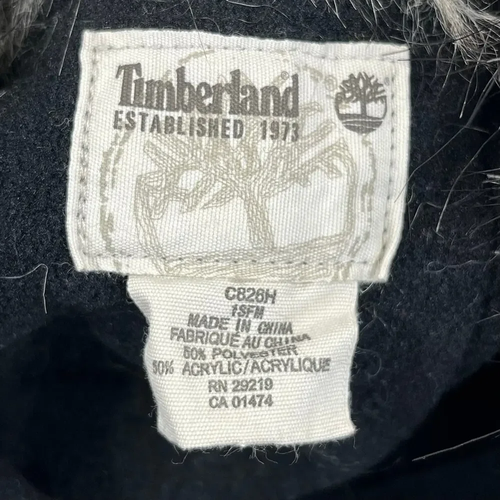 Timberland N.H. State Forest Lumber Division Faux Fur Kids Trapper Hat